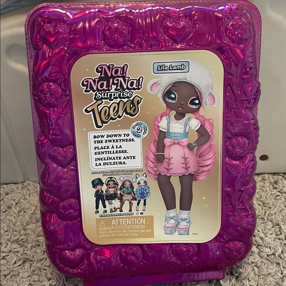 NIP Na! Na! Na! Surprise Teens Lila Lamb Fashion Doll